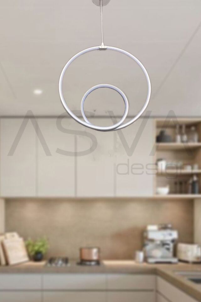Luca Modern Tekli Sarkıt Led Avize