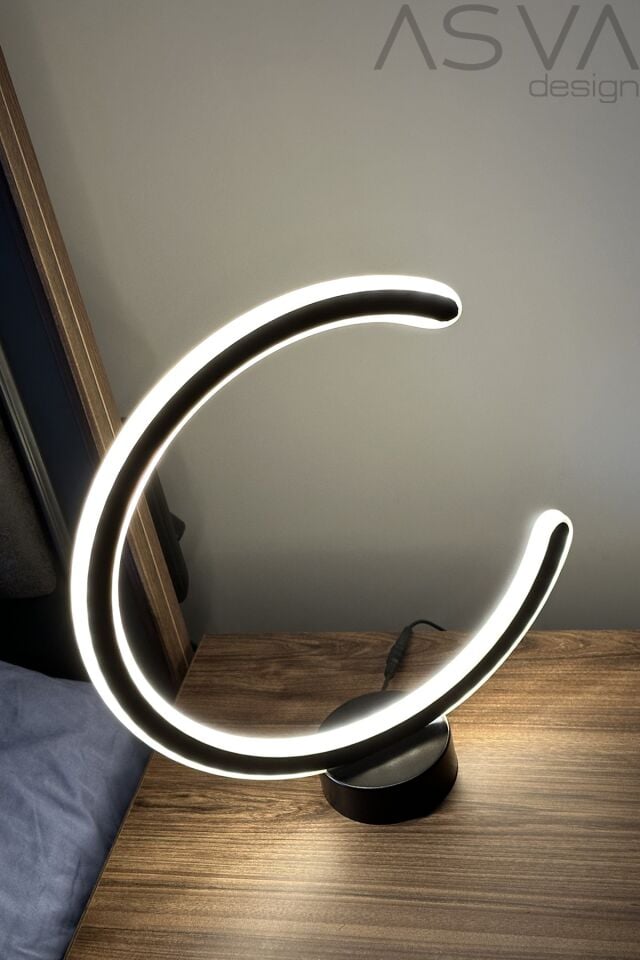 Dekoratif Led Masa Lambası Abajur