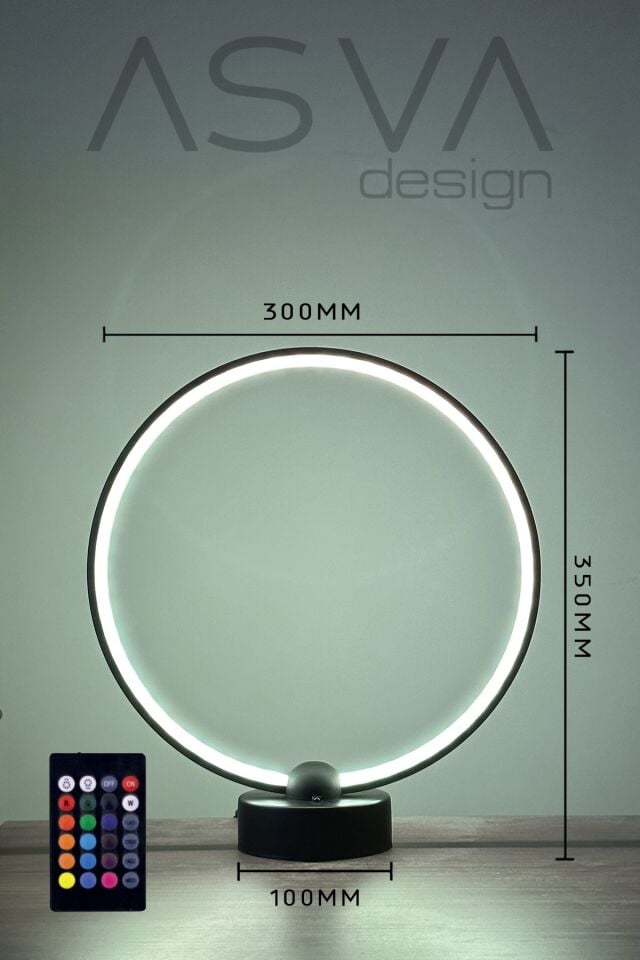 Dekoratif Rgb Led Masa Lambası
