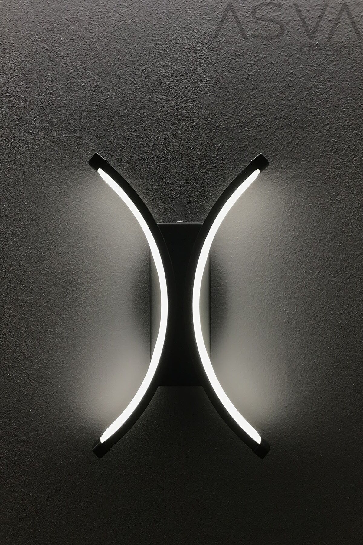 Mika Modern Led Duvar Aplik Beyaz Siyah