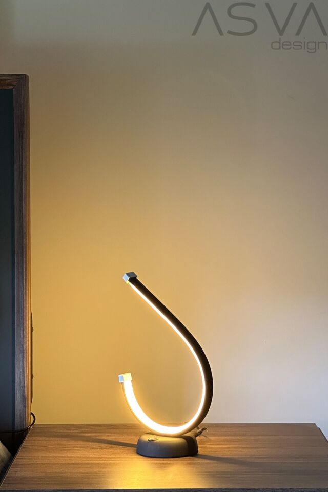 Dekoratif Masa Lambası Led Abajur Günışığı Gunısıgı